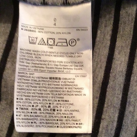 GAP DRESS LONG SLEEVES SKATE BOTTOM SZ 0 - Picture 6 of 6